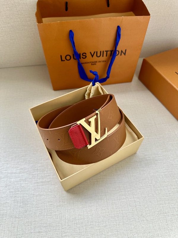 激安ルイヴィトンベルト素材ディテール